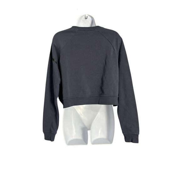 Nike Dri-FIT Cropped Sweatshirt Navy Oversized
Swoosh M - Picture 3 of 5